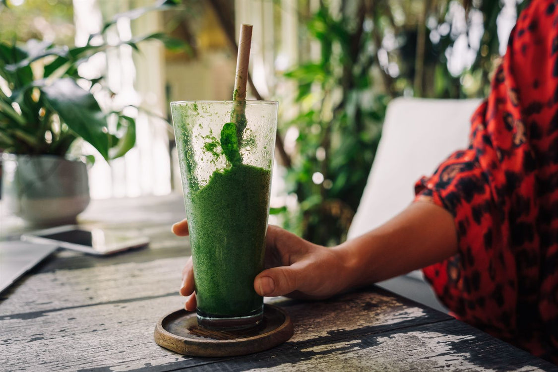 Egy pohár spirulina