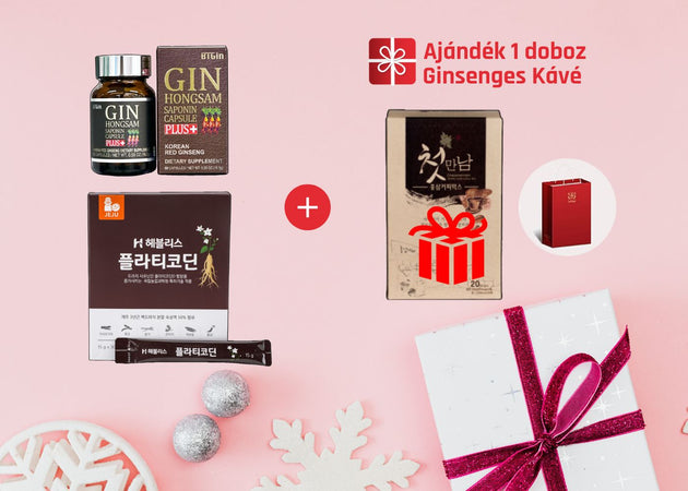 Karácsonyi Kis Csomag ajándék kávéval