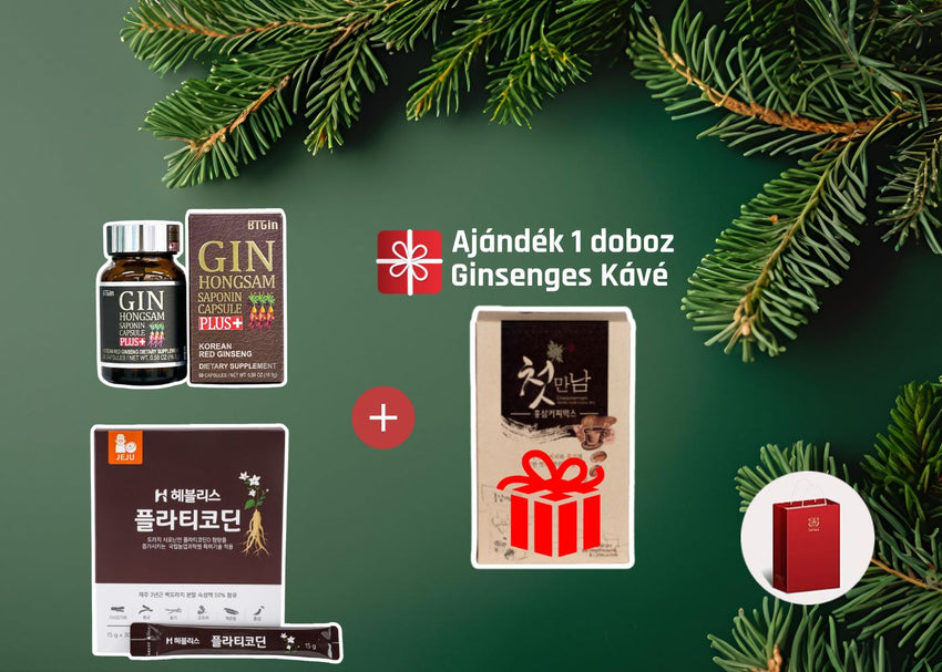 Karácsonyi Kis Csomag ajándék kávéval