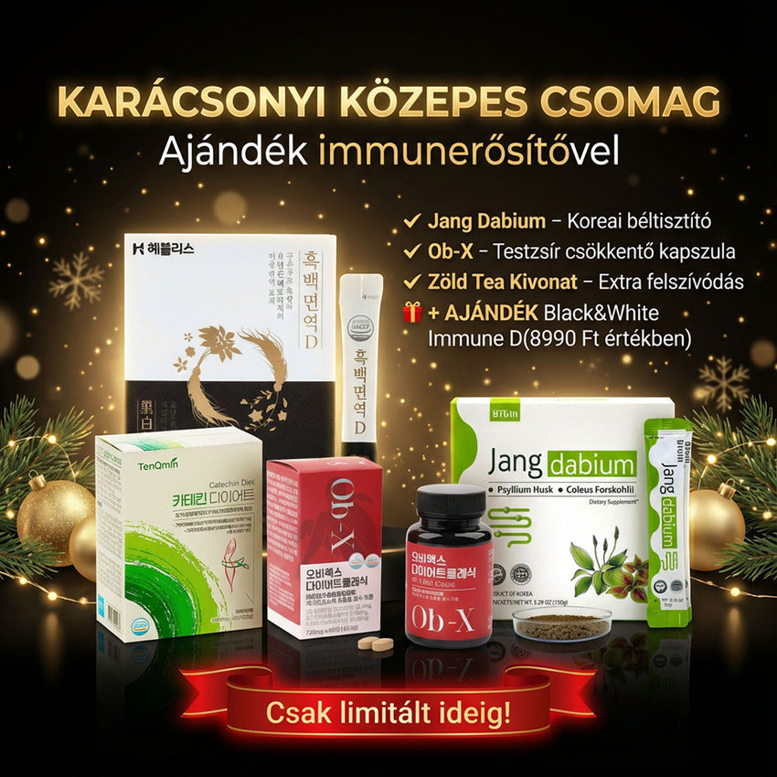 Karácsonyi Közepes Csomag ajándék immunerősítővel
