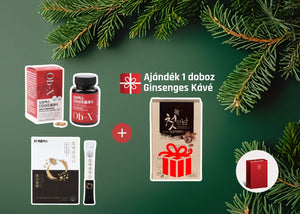 Karácsonyi Mini Csomag ajándék kávéval