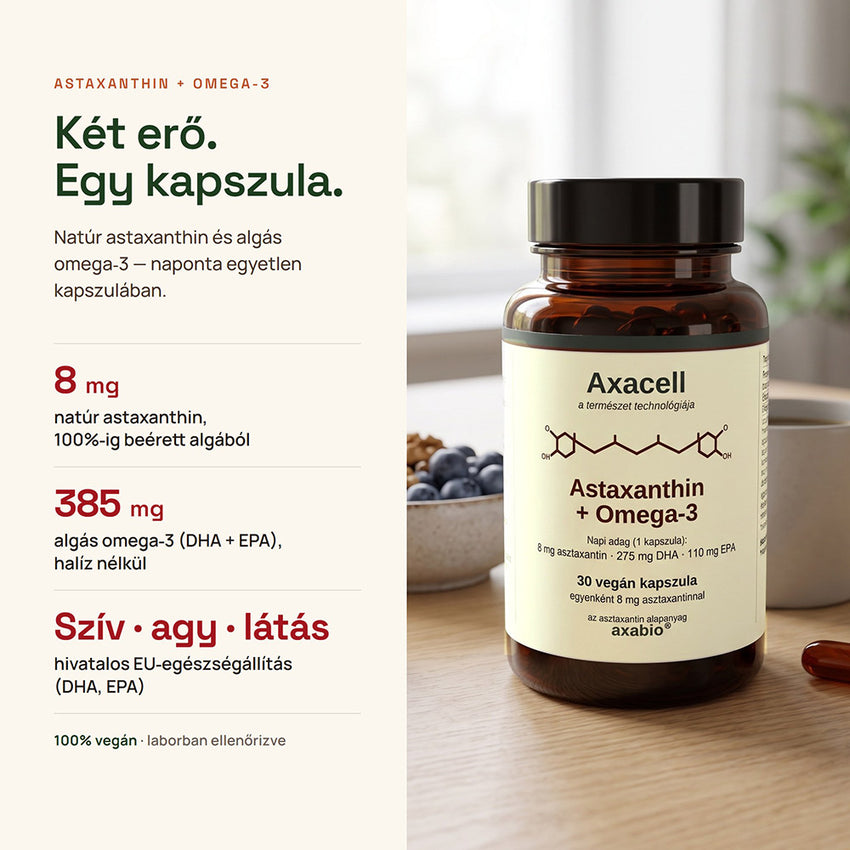 Astaxanthin + Omega-3 (30 db)