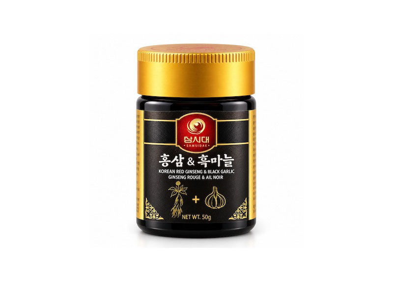 Koreai Vörös Ginseng és Fekete Fokhagyma kivonat 50g