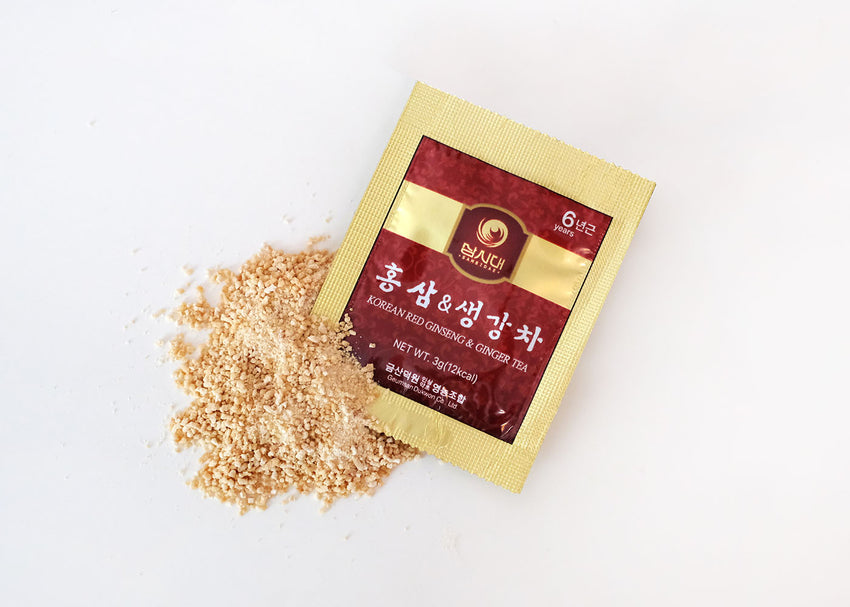 Koreai Vörös Ginseng és Gyömbér Tea (50db tasak)
