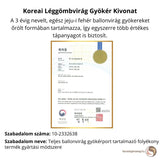 Koreai Léggömbvirág Gyökér Kivonat Szabadalom