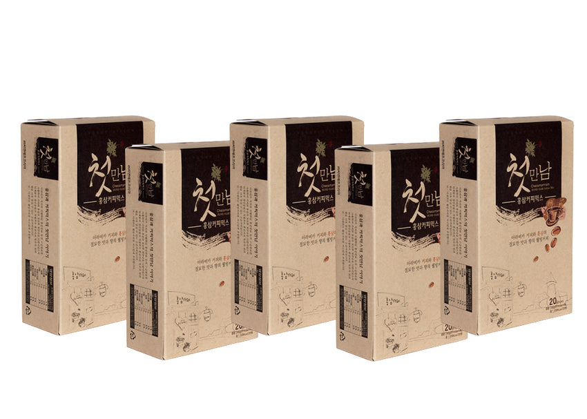 Prémium Koreai Ginsenges Instant Kávé 5x20db