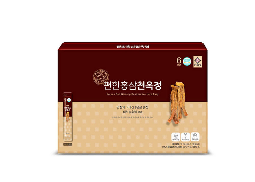 Finom Koreai Gyógynövény Mix 6éves Vörös Ginseng kivonattal 10g×30