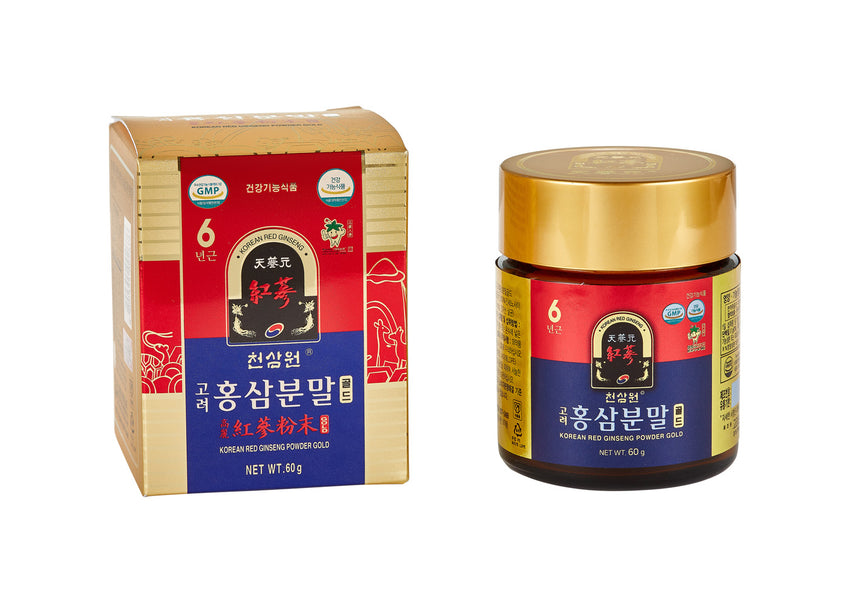 Vörös Koreai Ginseng Por Gold 60g